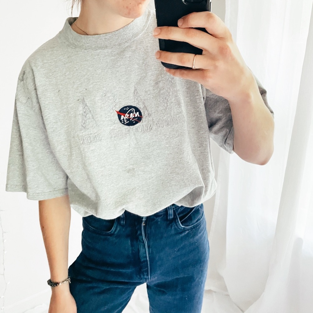 NASA t-shirt grey size L